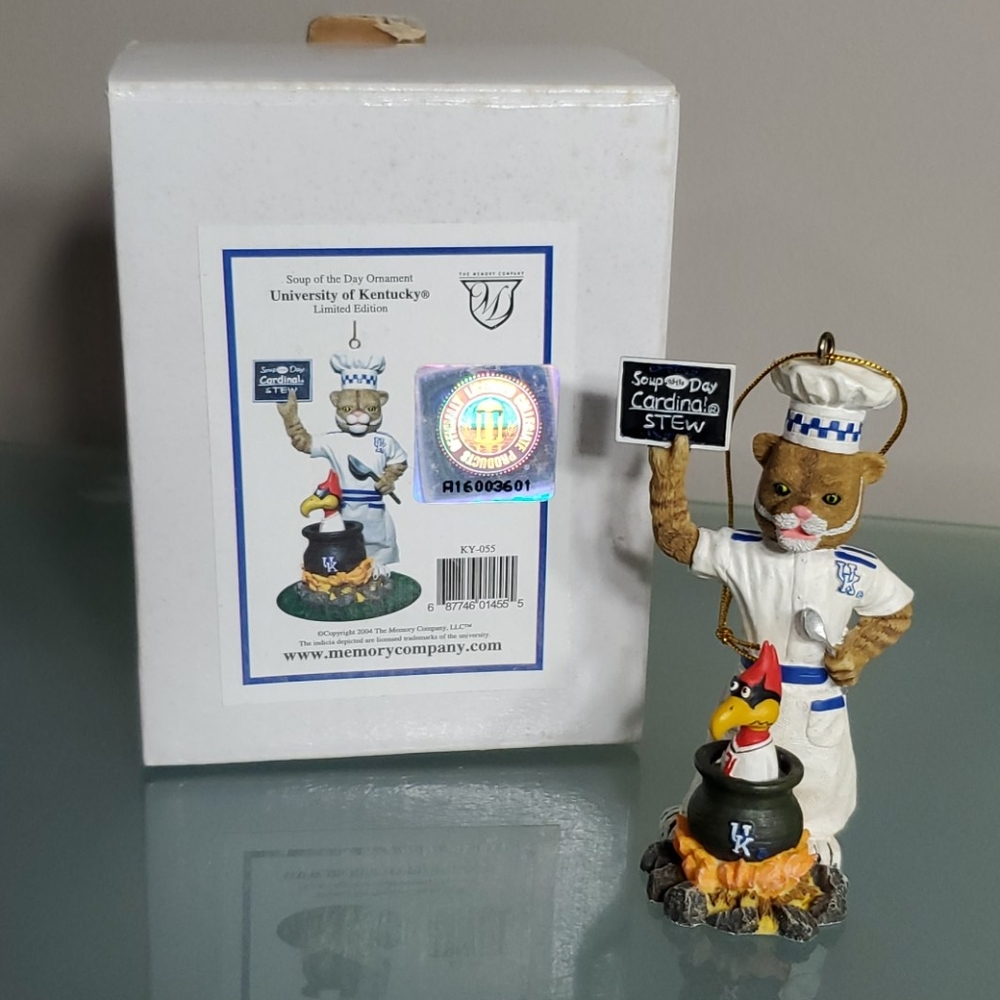 University of Kentucky Soup of the Day Ornament